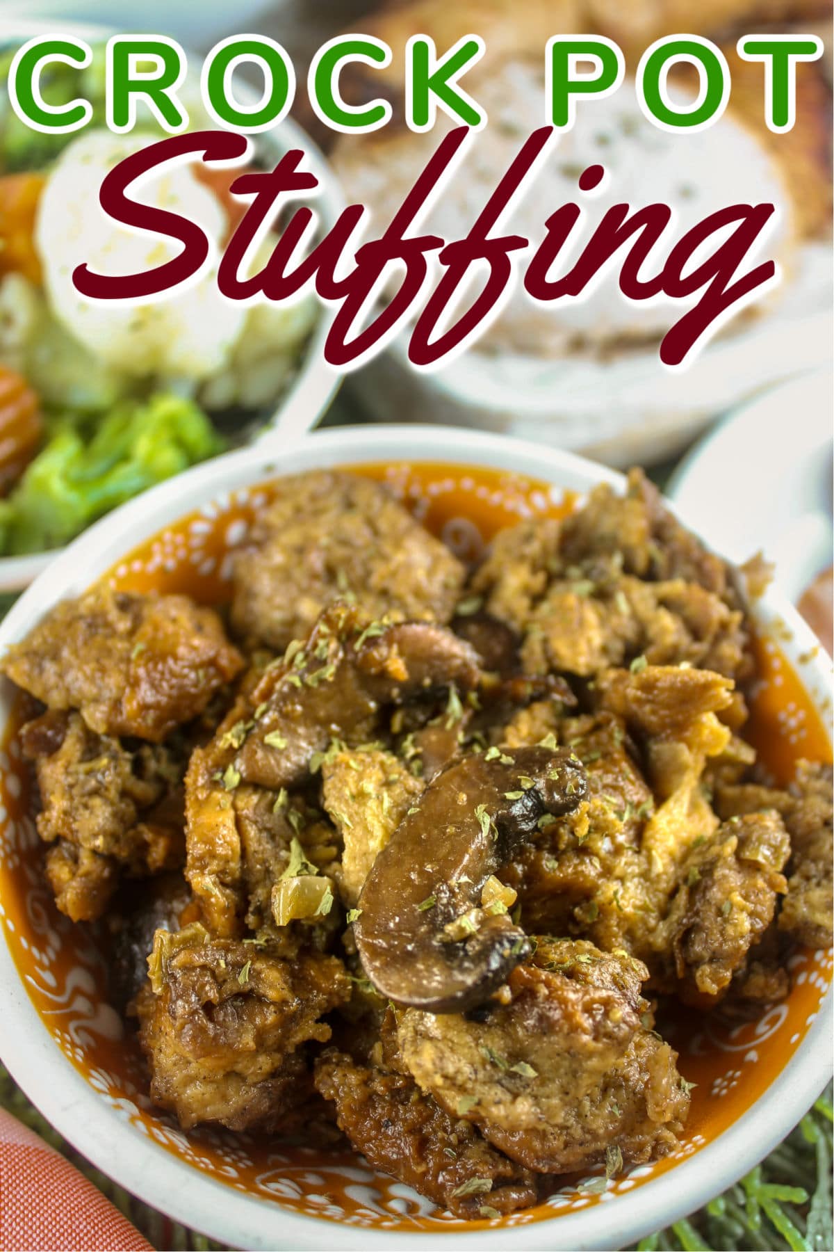 Making stuffing has never been easier! This Crock Pot Stuffing will be the star of your Holiday dinner! Plus - your house will smell amazing!  via @foodhussy