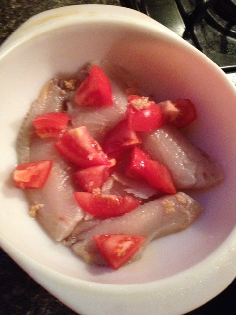 Recipe: Greek Tilapia With Wilted Spinach