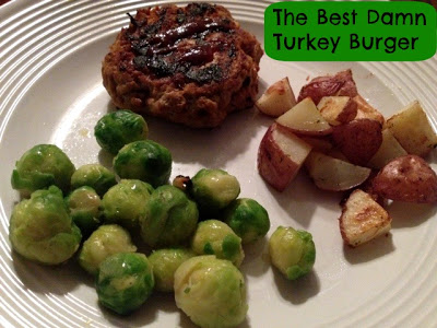 Turkey Burger & Ranch Roasted Potatoes