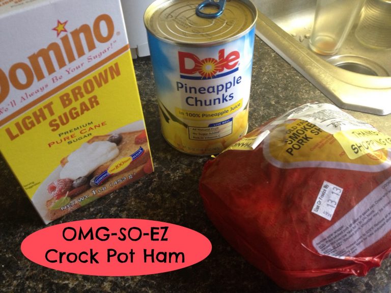 OMG-SO-EZ Crock Pot Ham