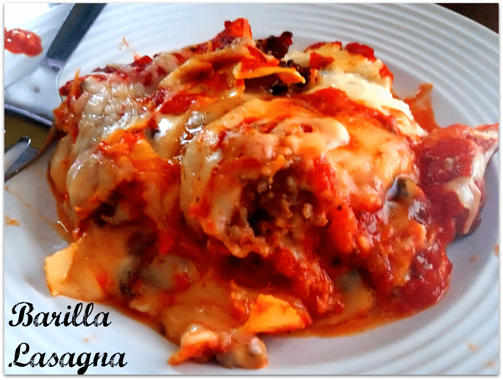 Food Hussy Recipe Review Barilla Oven Ready 5 Layer Lasagna The Food Hussy
