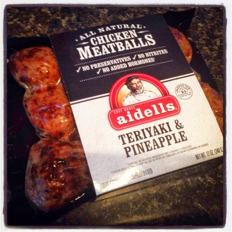 Product Review: Aidells Teriyaki & Pineapple Chicken Meatballs
