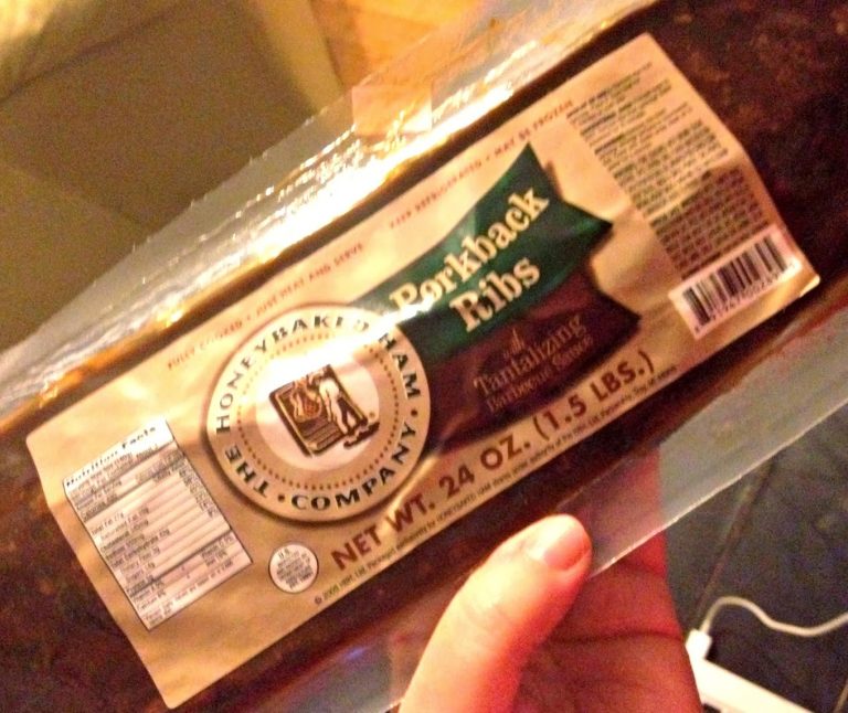 Product Review: Honey Baked Ham Tantalizing Pork Back Ribs
