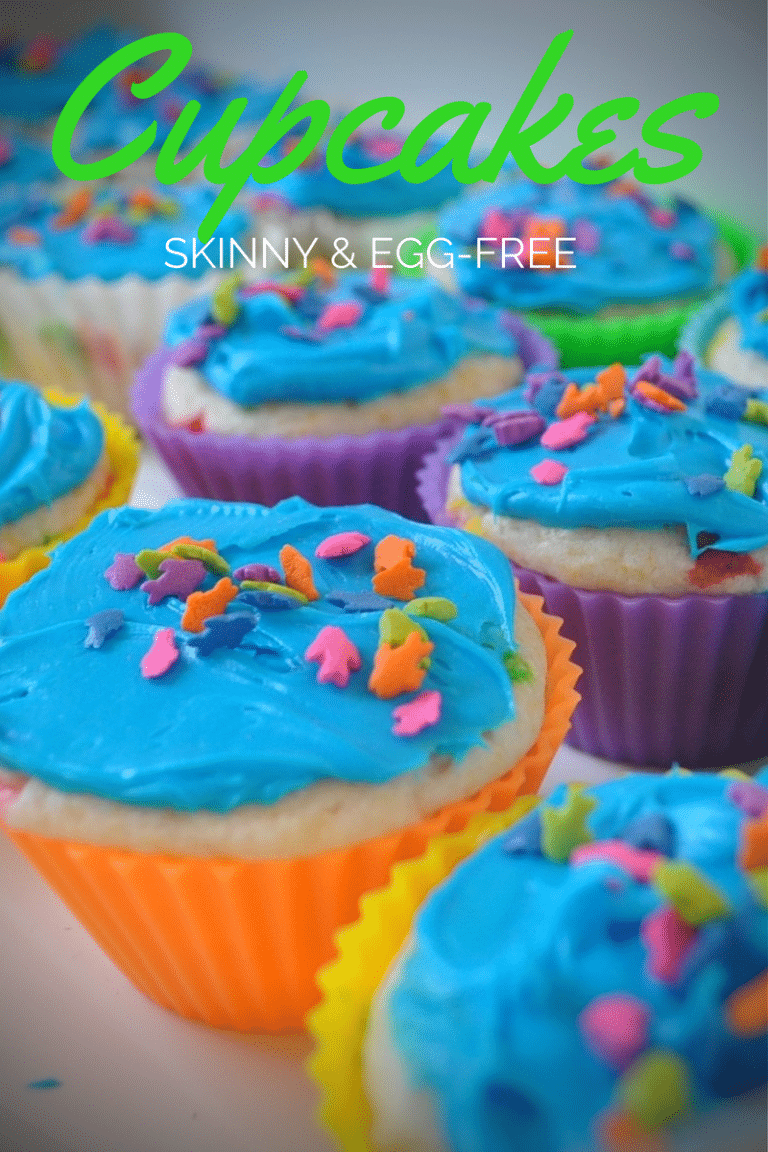Recipe: Skinnifetti Cupcakes (egg-free & low-cal)