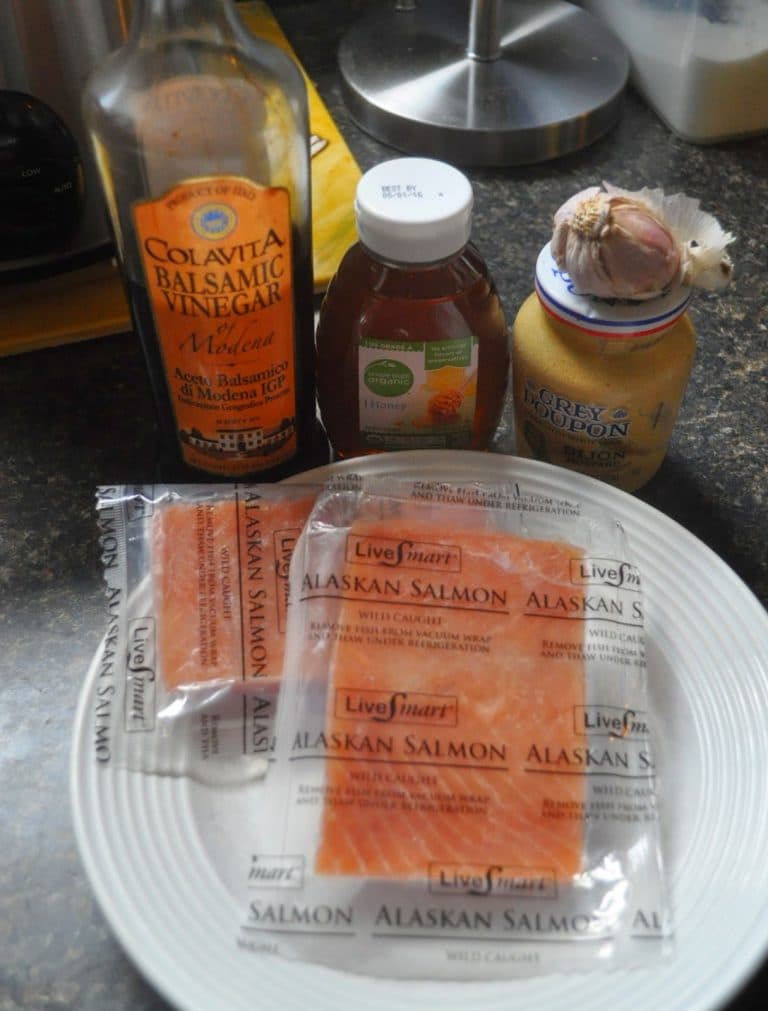Recipe: Easy Balsamic Glazed Salmon + Schwan’s Offer!