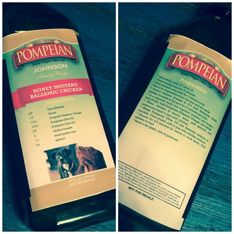 Recipe: Honey Mustard Balsamic Glazed Chicken Breasts with Pompeian Olive Oil