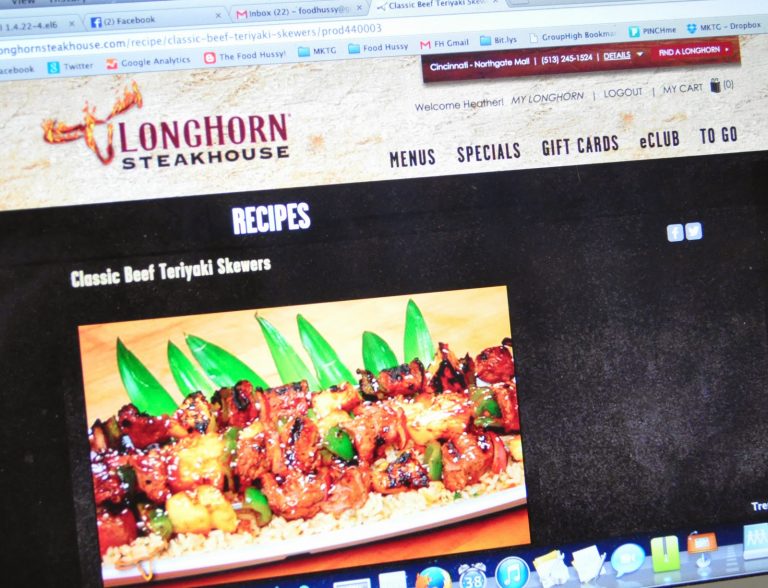 Recipe: Longhorn Steakhouse’s Classic Beef Teriyaki Skewers