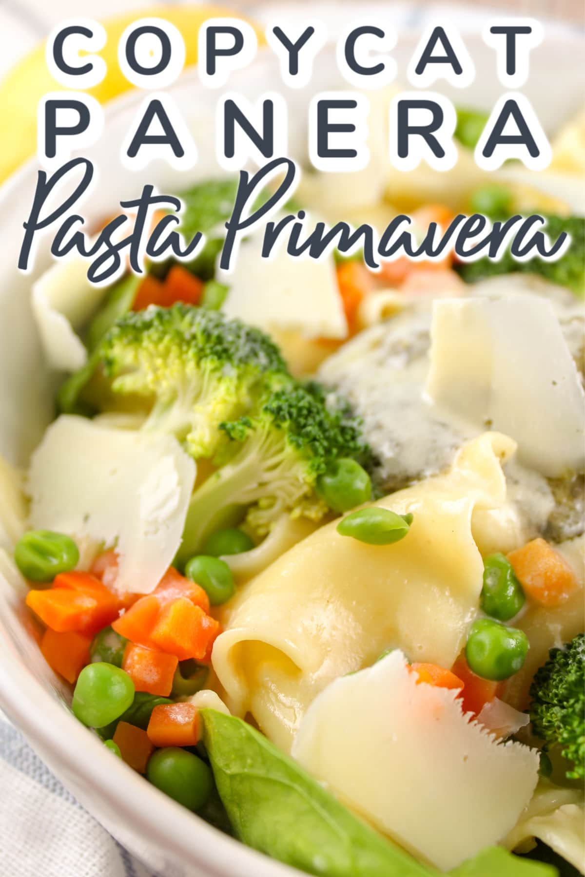 Panera Pasta Primavera via @foodhussy