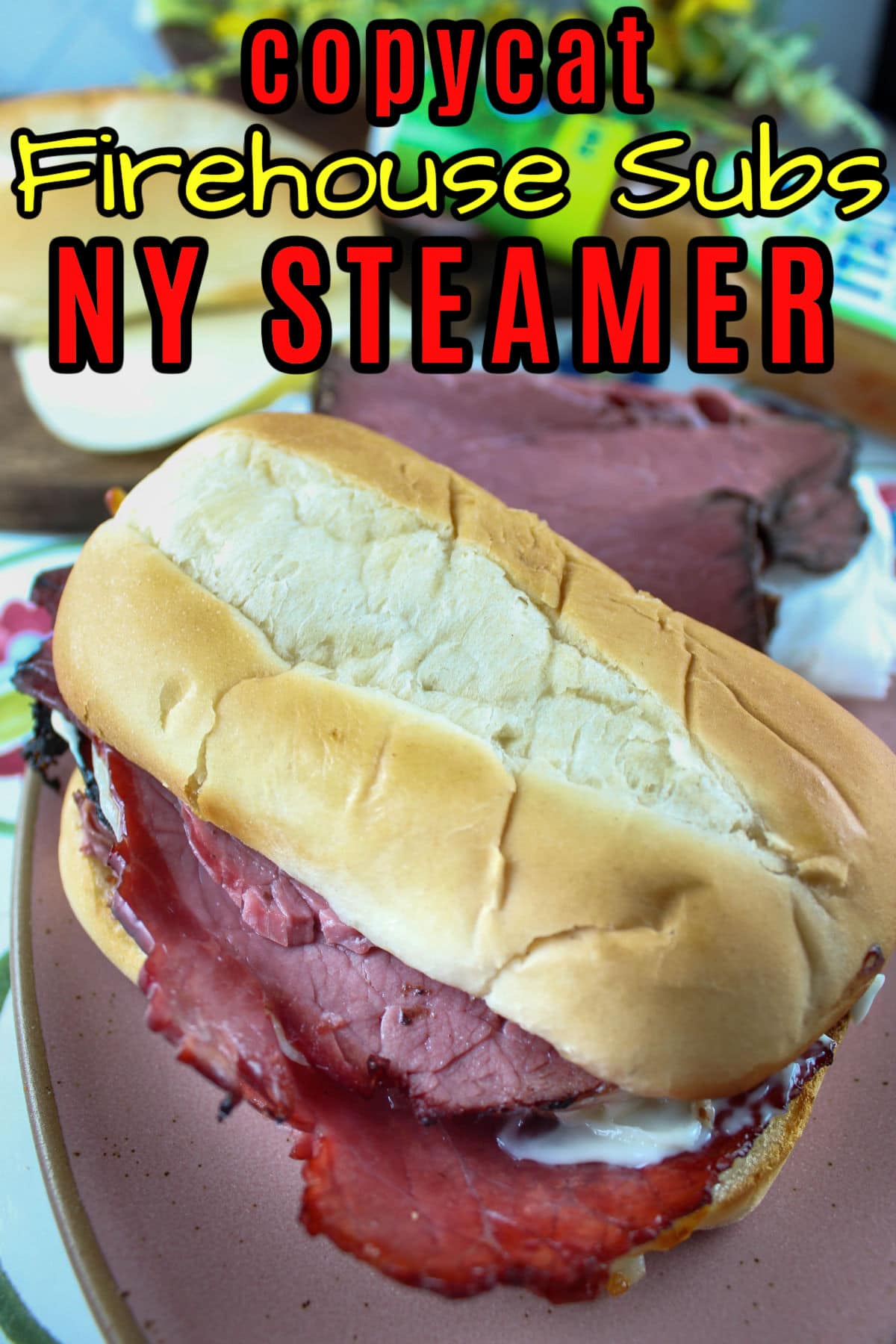 Firehouse Subs New York Steamer is my ab fab favorite sandwich at my AB FAB favorite sub place! Corned beef brisket and pastrami, melted provolone, deli mustard, mayo, and Italian dressing = so delicious!  via @foodhussy