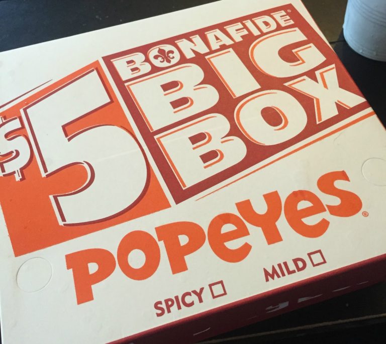 Restaurant Review: Popeyes Louisiana Chicken