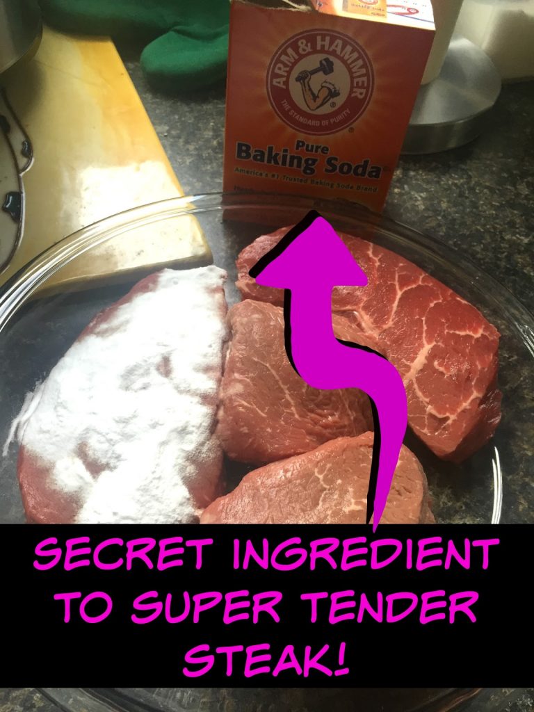 Recipe: Super Secret Ingredient to Super Tender Steak!