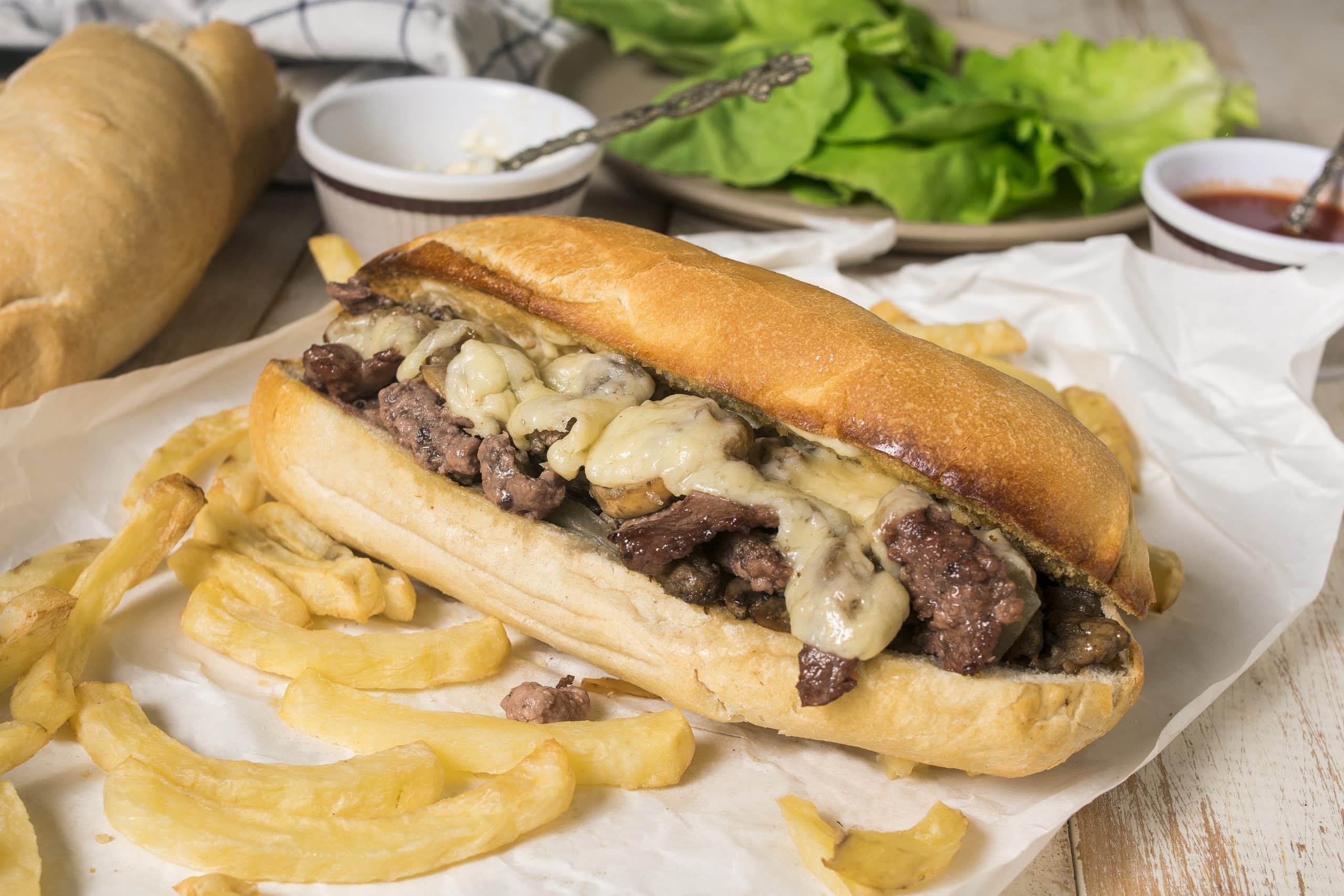 CopyCat Penn Station Philly Cheesesteak - The Food Hussy