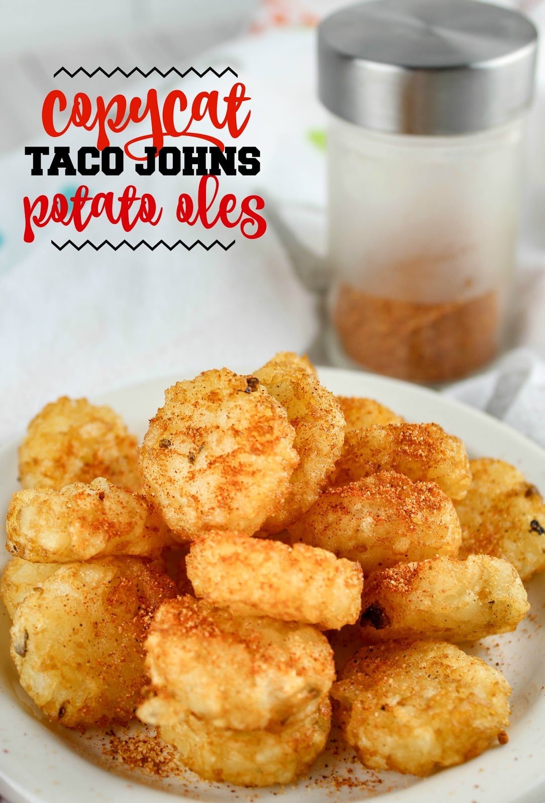 Taco Johns Potato Oles are one of my favorite college memories! The seasoning is a little spicy, a little salty and so delicious! This copycat recipe for the potato oles brought all the good times back!  via @foodhussy