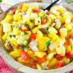 Mango Pineapple Habanero Salsa