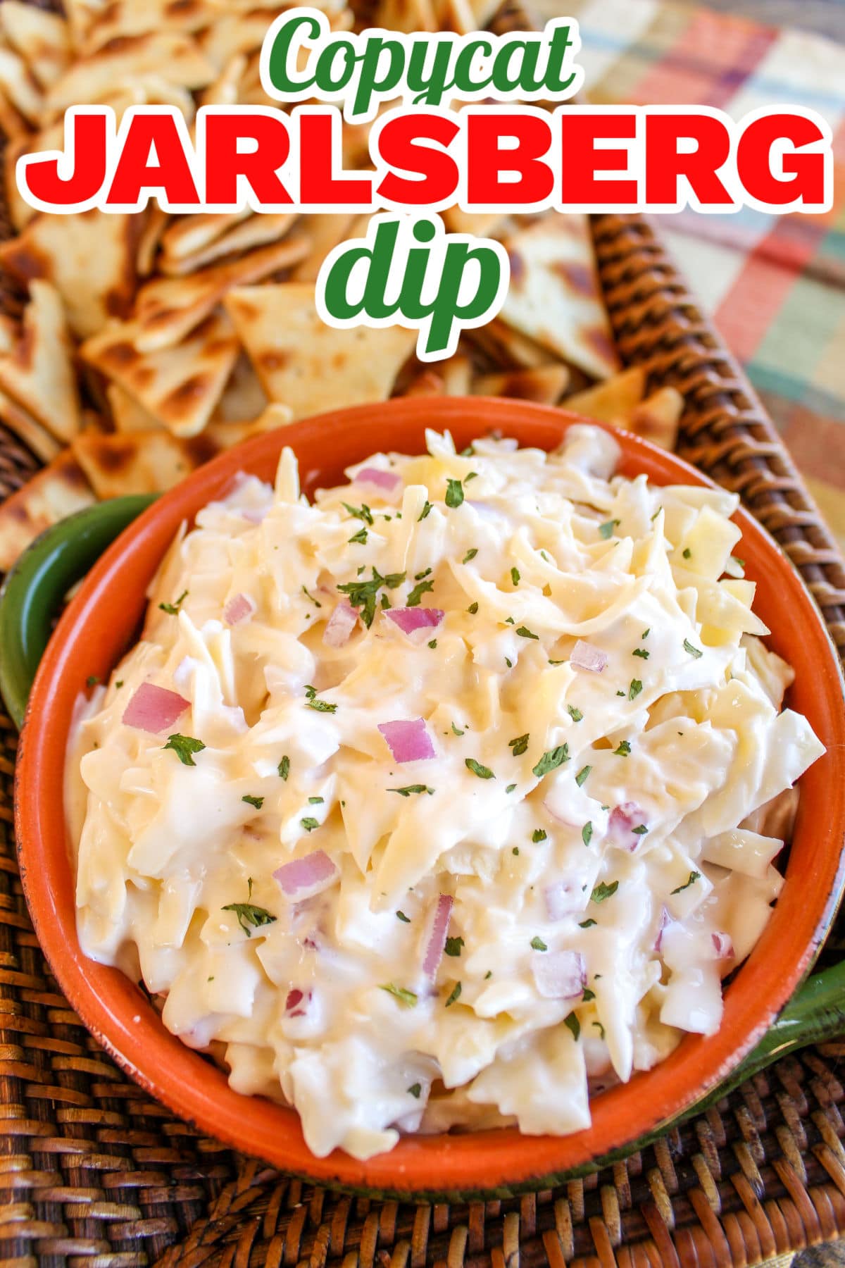This delicious Jarlsberg cheese dip recipe comes from a family favorite cookbook! This cheese dip is so tasty and creamy, you’ll have a hard time not eating the whole batch! If you love Jarlsberg cheese, then you will love this recipe. It’s easy to prepare and perfect for parties, game day or anytime!  via @foodhussy