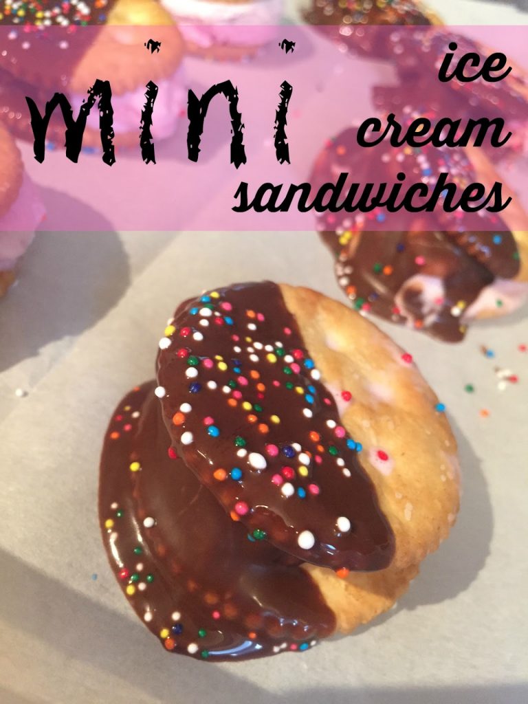 Food Hussy Recipe: Mini Ice Cream Sandwiches with Velvet Ice Cream