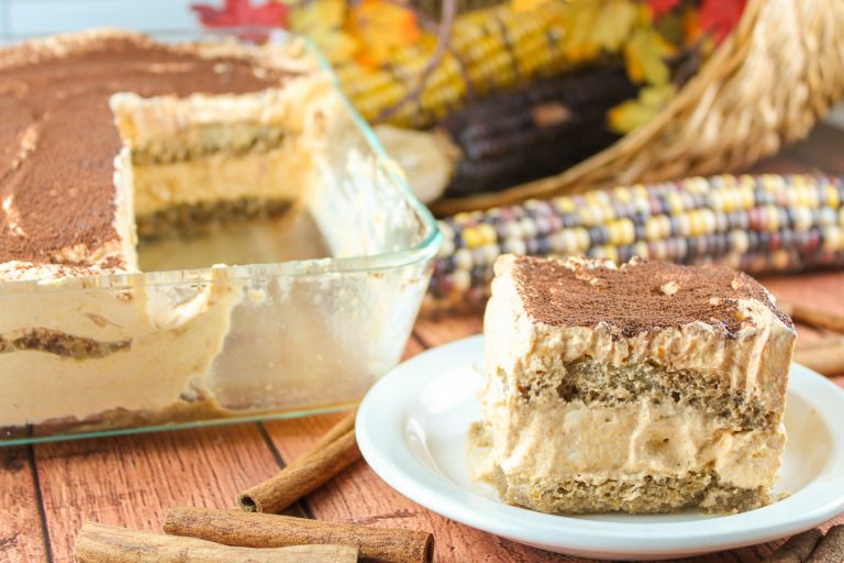 10 Minute Pumpkin Tiramisu
