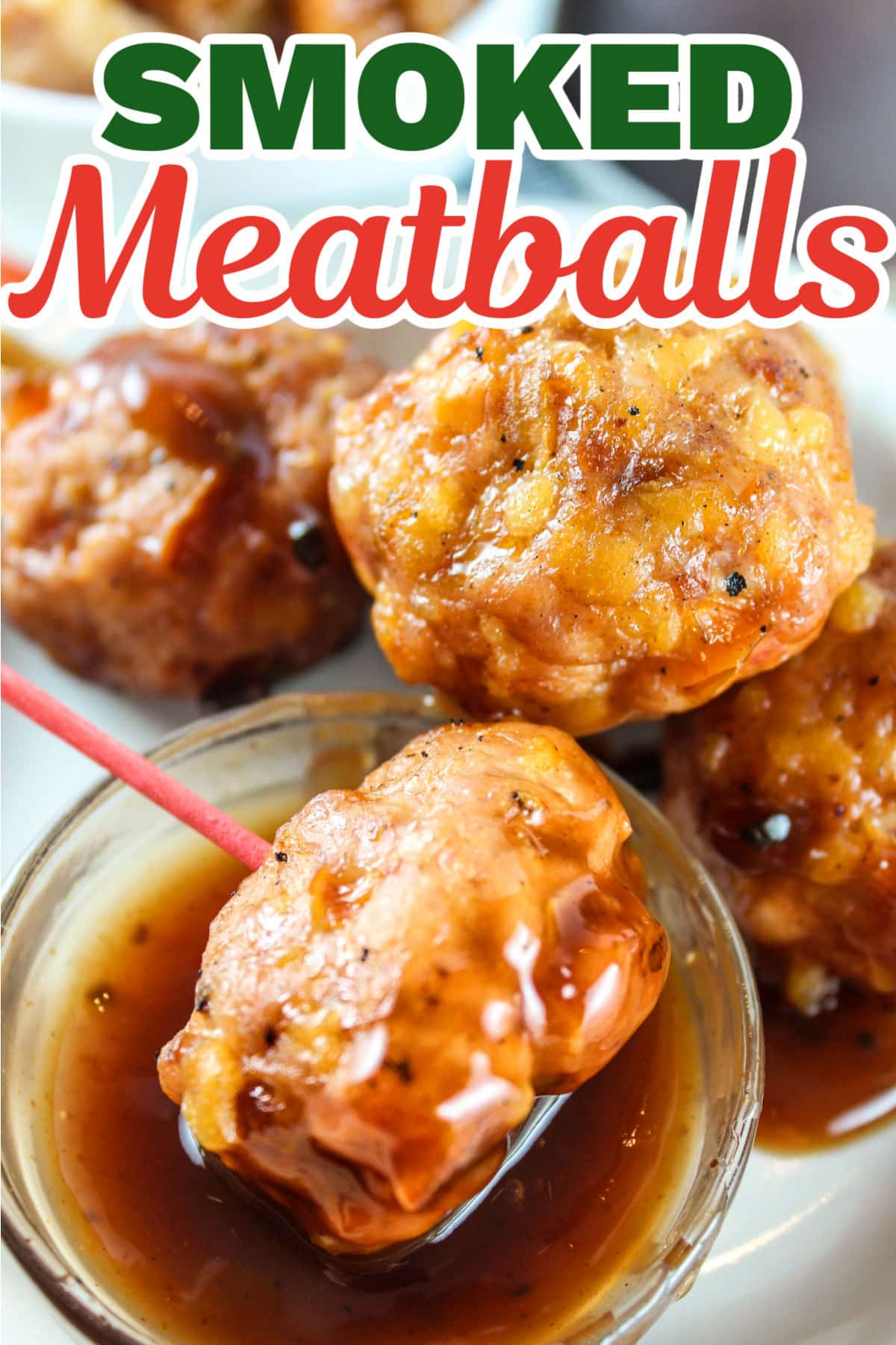 These Traeger Smoked Meatballs are my absolute favorite meatballs! These versatile meatballs are packed full of delicious ingredients with ground pork, roasted onions & peppers and cheese.  via @foodhussy