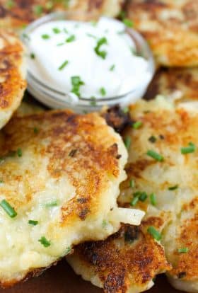 Cheese Potato Pancakes