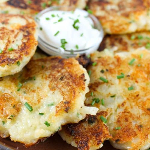 Cheese Potato Pancakes