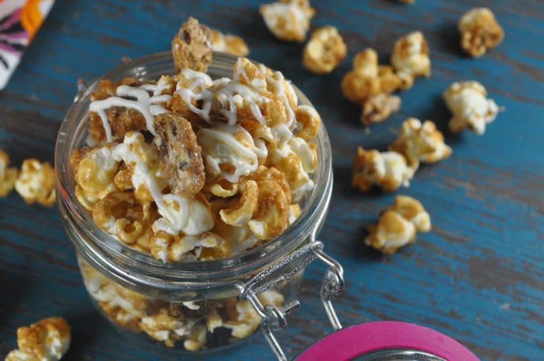 Food Hussy Recipe: Praline Caramel Corn