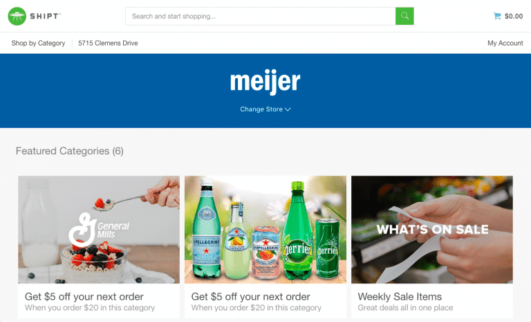 Review of Grocery Delivery with Shipt & Meijer