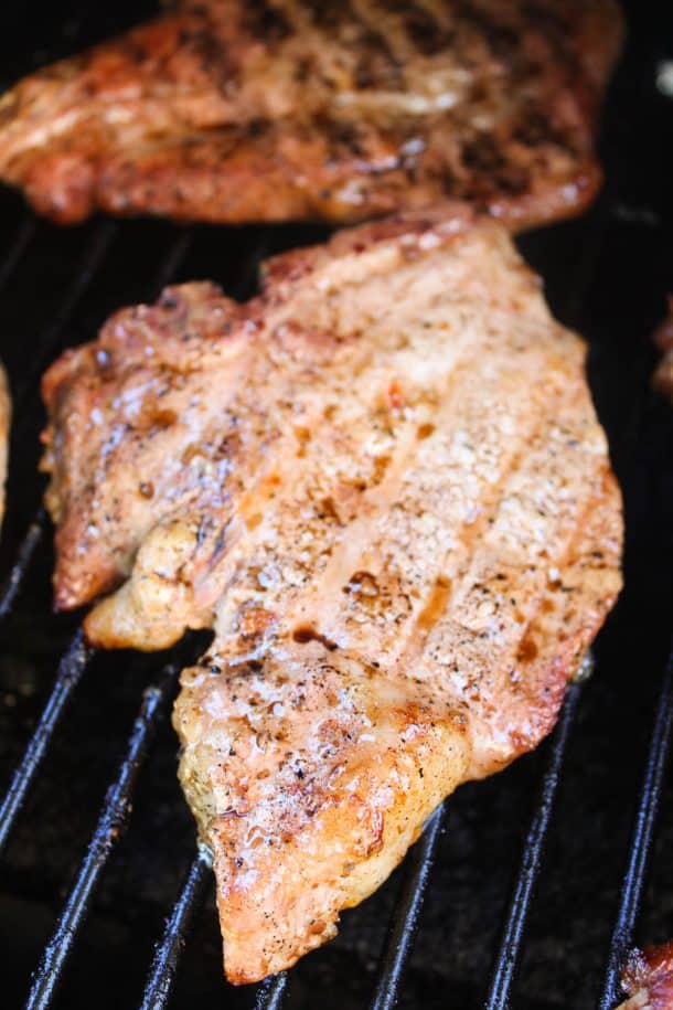 Traeger Grilled Pork Chops The Food Hussy