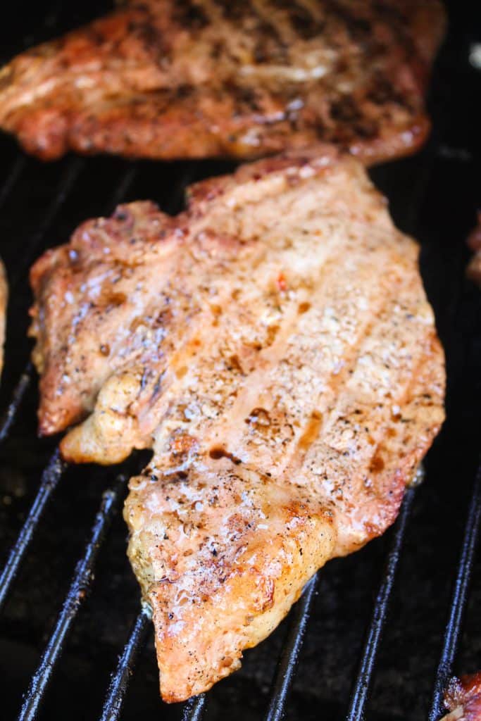 traeger grilled pork chops