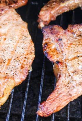 traeger grilled pork chops