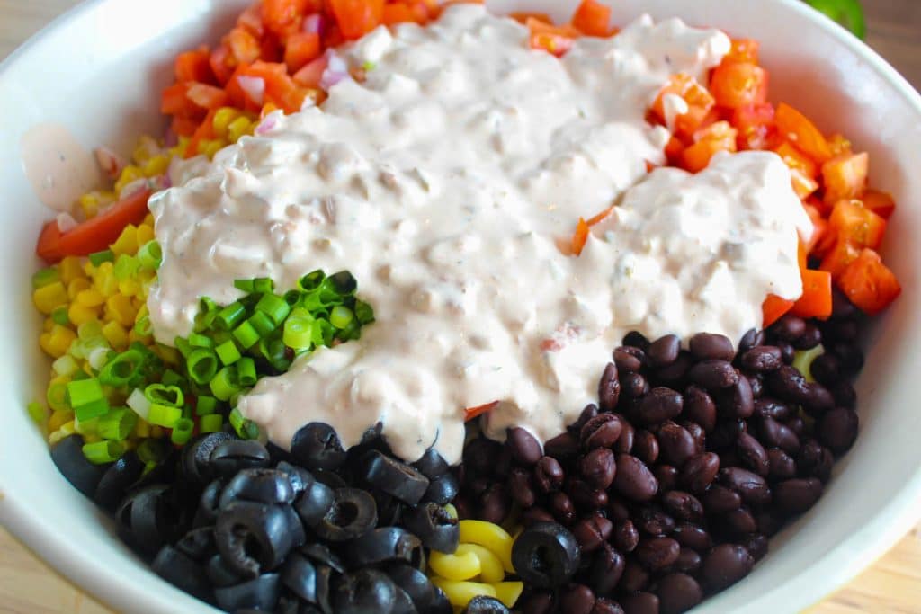 Mexican Macaroni Salad