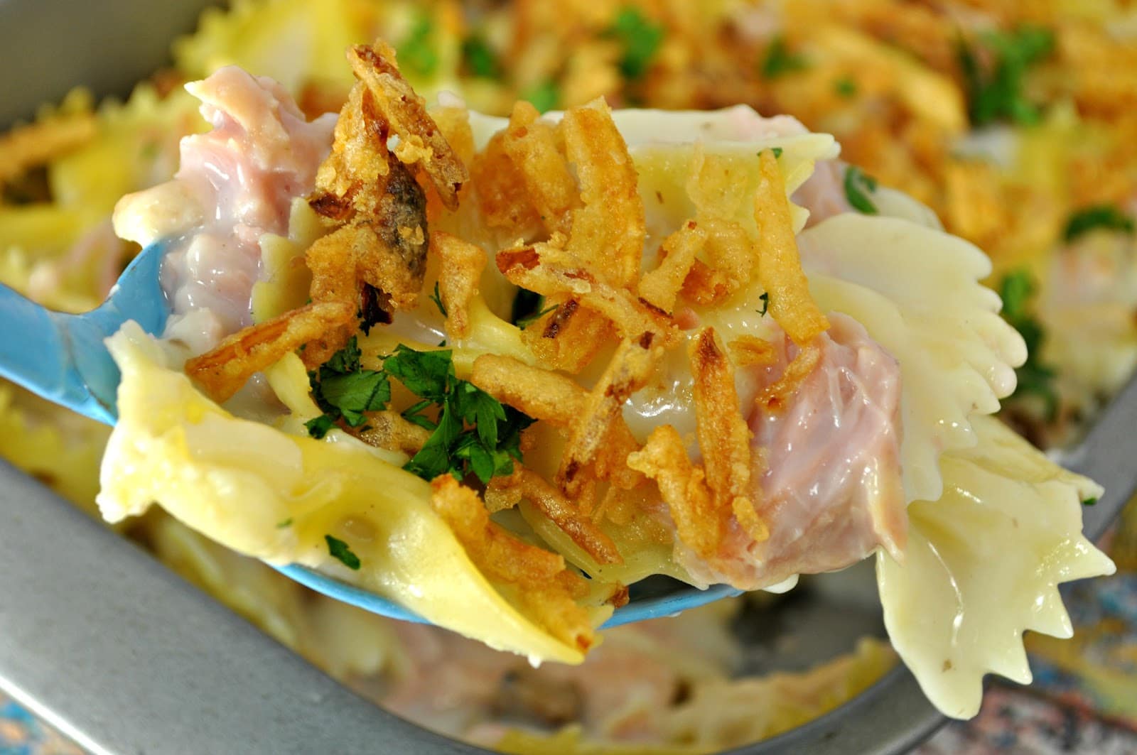 Ham Casserole with Noodles