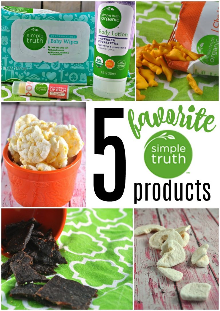 My 5 Favorite Simple Truth Products