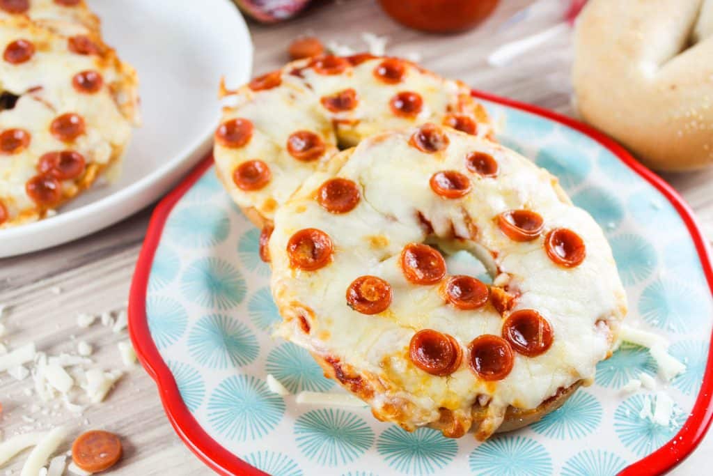 Pizza Bagels in the Air Fryer