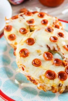 Pizza Bagels in the Air Fryer