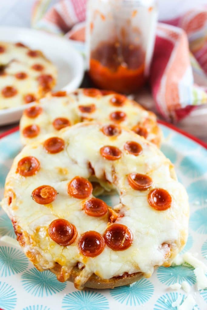 Pizza Bagels in the Air Fryer