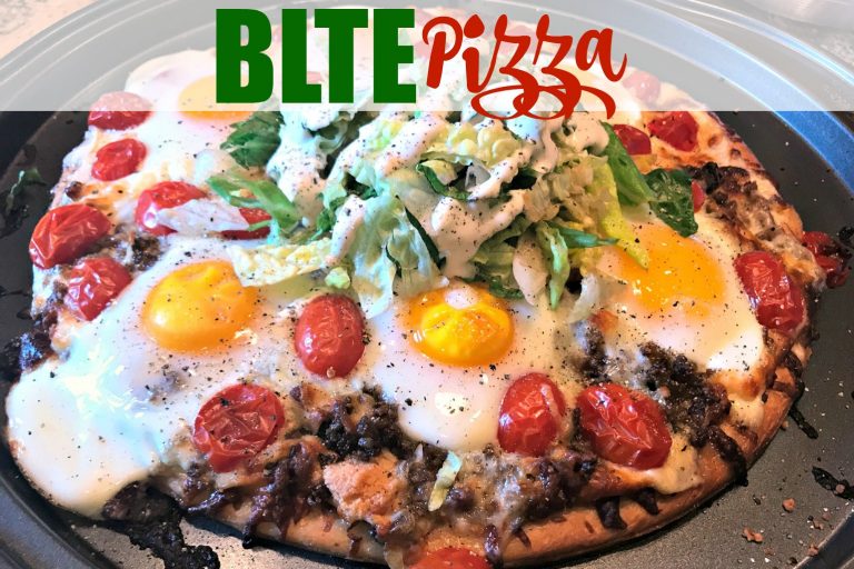 Recipe: BLTE Pizza