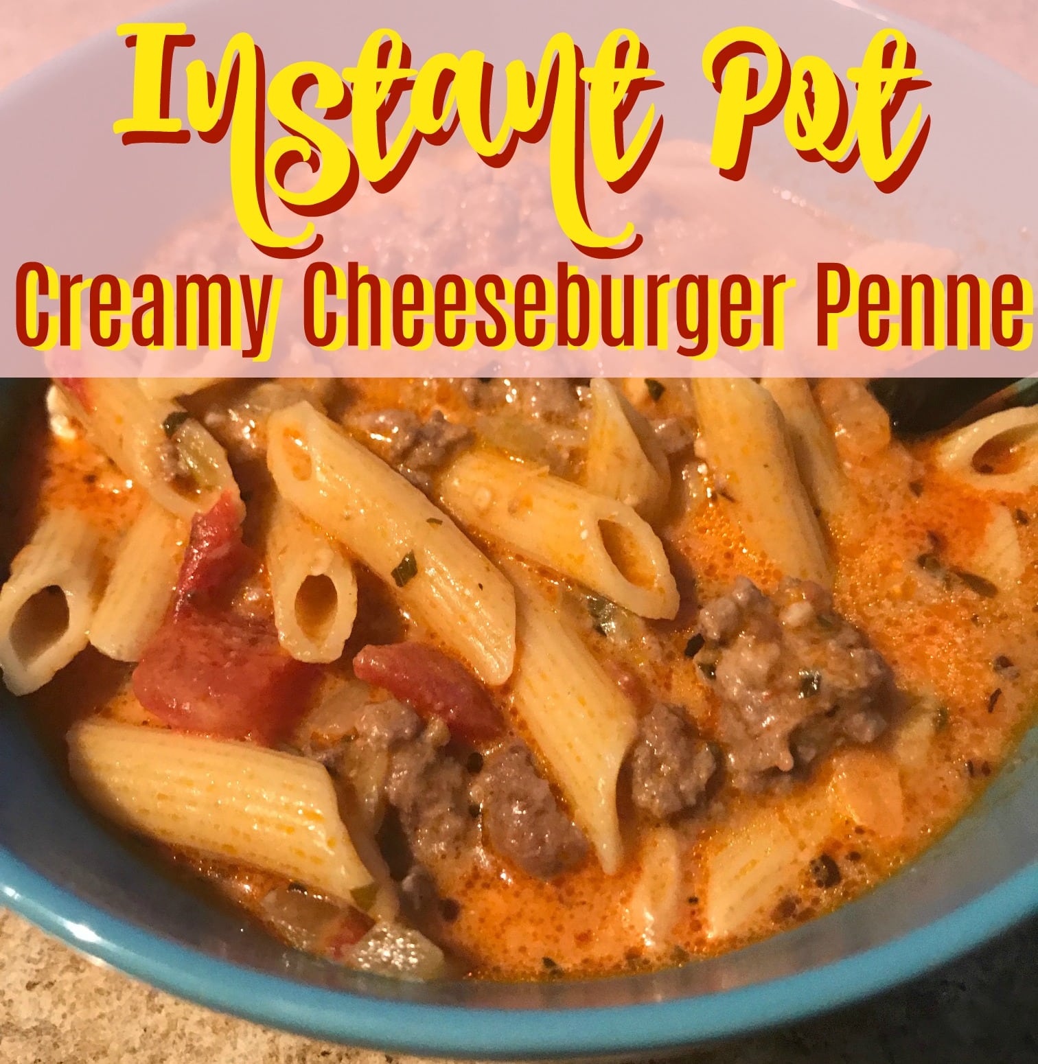 This Instant Pot Penne Pasta is made with a jarred sauce - so it's super easy and oh so delicious! It's cheesy, creamy and full of noodles - all my favorites in one dish!  via @foodhussy