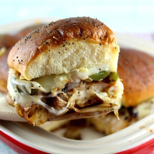 Chicken Philly Sliders