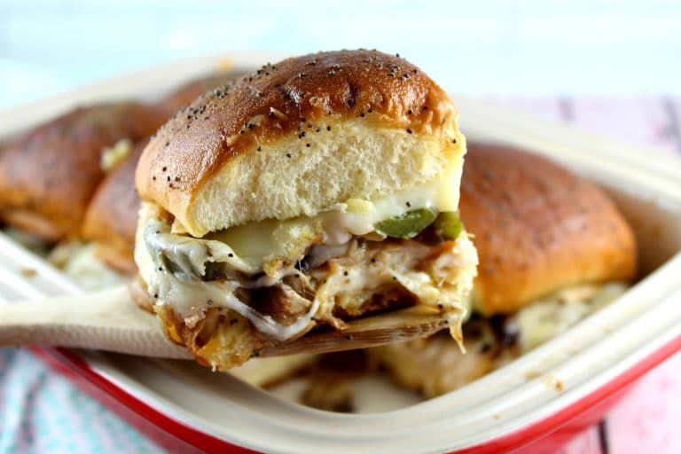 Chicken Philly Sliders