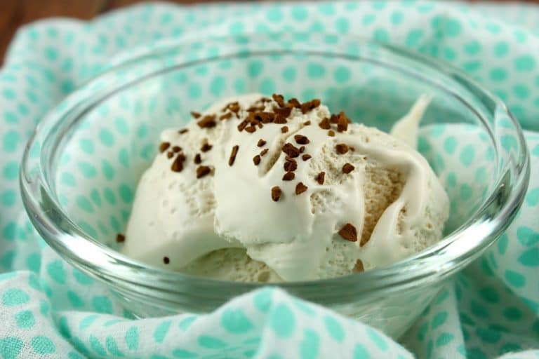 Recipe: 3 Ingredient Espresso Soft Serve Dessert (egg-free!)