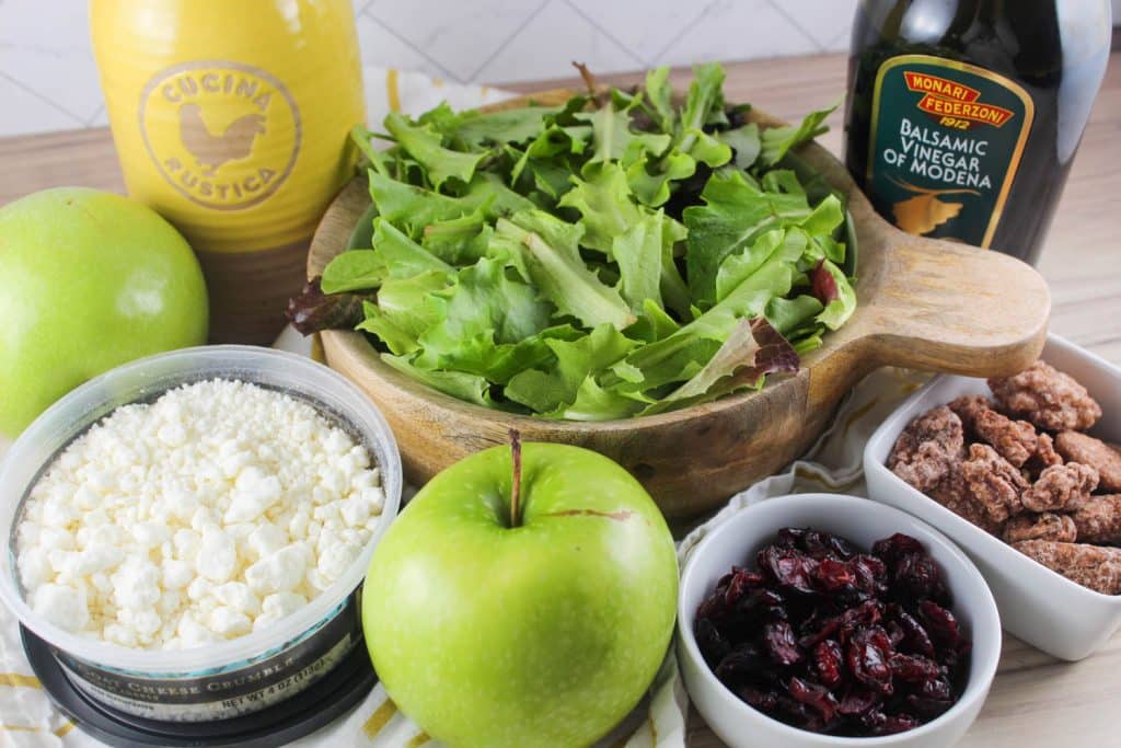 Apple Goat Cheese Salad