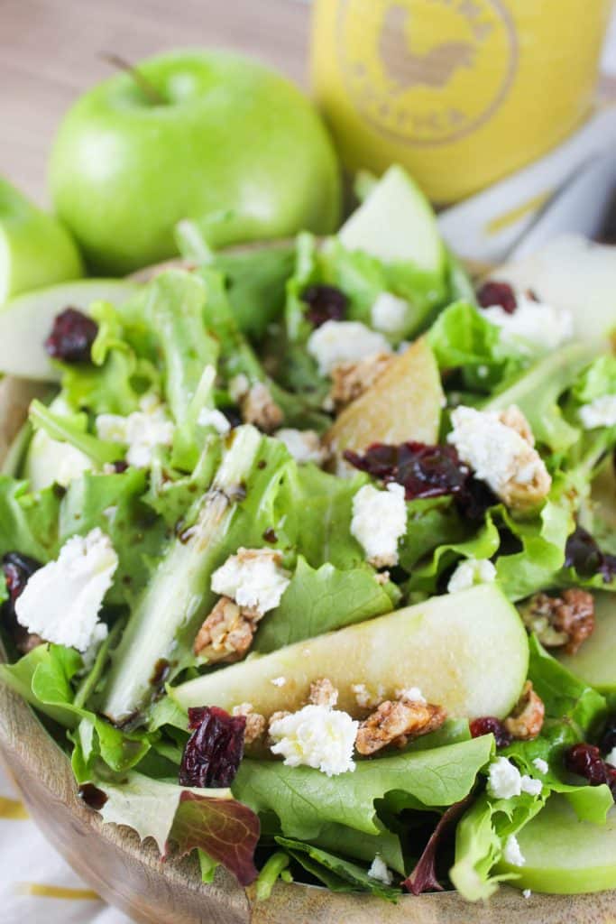 Apple Goat Cheese Salad