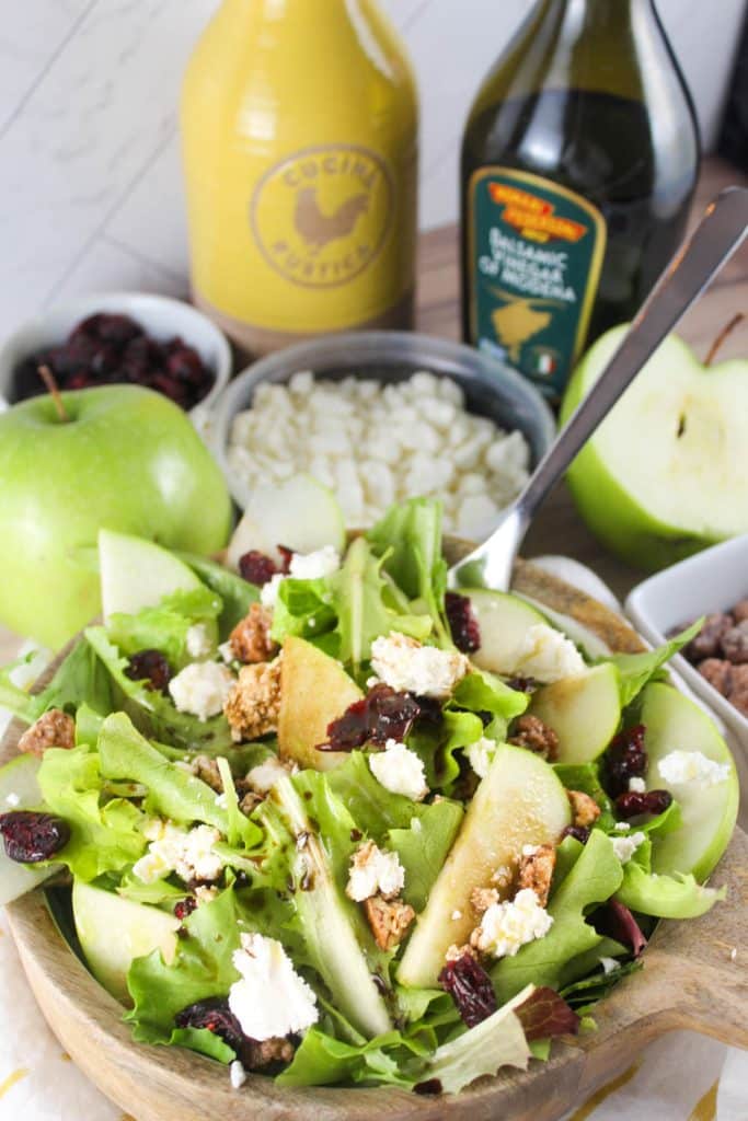 Apple Goat Cheese Salad