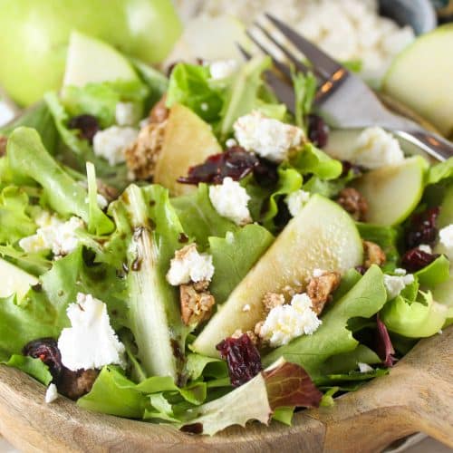 Apple Goat Cheese Salad