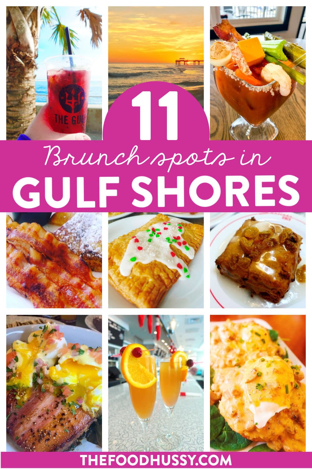Gulf Shores, Alabama is my favorite vacation spot and there are countless delicious places to Brunch in Gulf Shores! I've got the best spots that you MUST check out! via @foodhussy