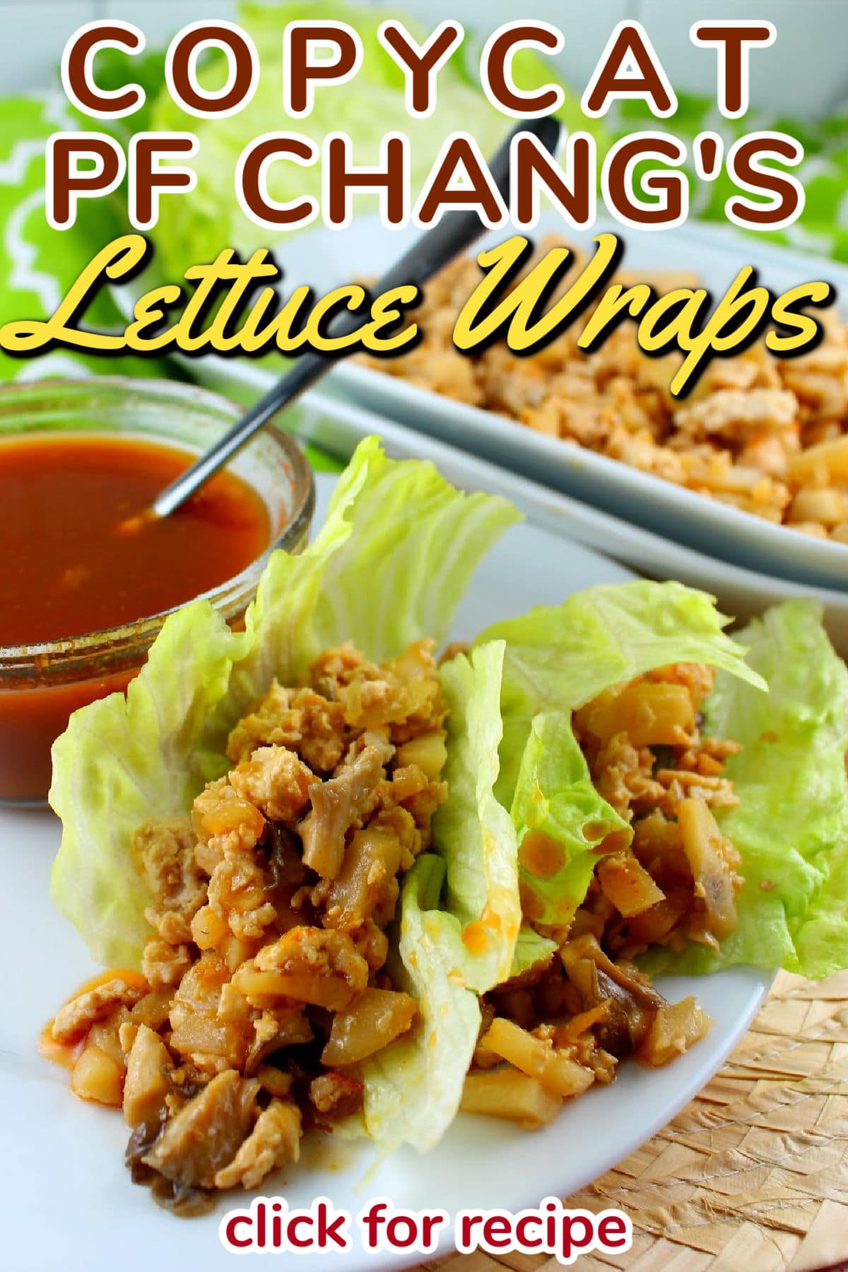 I love the Lettuce Wraps at PF Chang’s and had them over the holidays – then I got home and wanted them again!!! So I made my own! They’re pretty simple and make a great main dish too! via @foodhussy