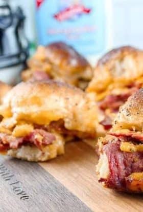 Beef and Cheddar Sliders