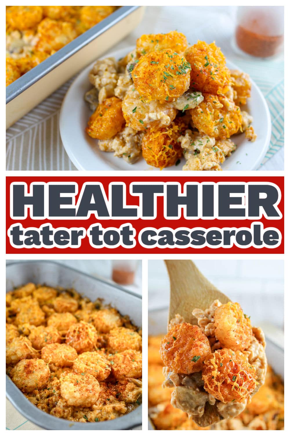 Tater Tot Casserole is a recipe my family loves – it’s comfort food and so delicious – right?! But, it’s high calorie and not very healthy! Well guess what?! I found a way to make a healthier tater tot casserole!!!! Woohoo!!!! via @foodhussy