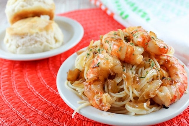 Olive Garden Shrimp Scampi