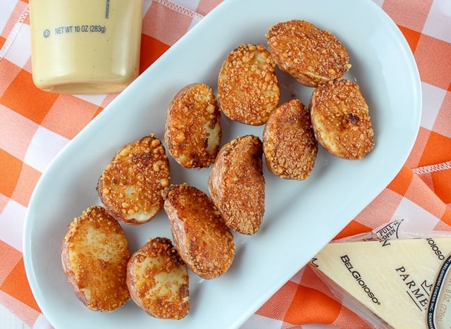 dijon parmesan potatoes